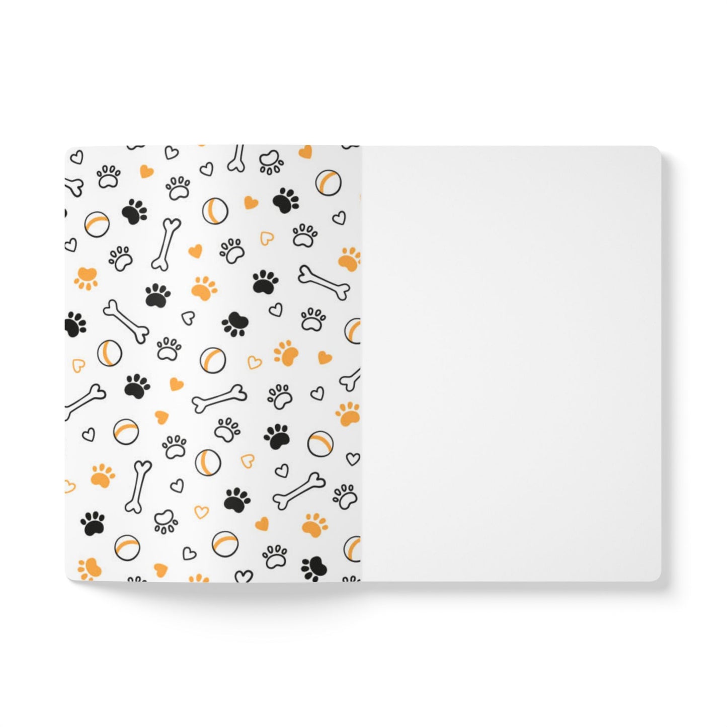 Dog pew Softcover Journal