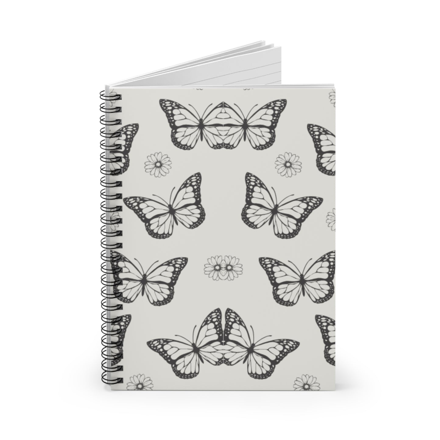 Butterfly Spiral Notebook