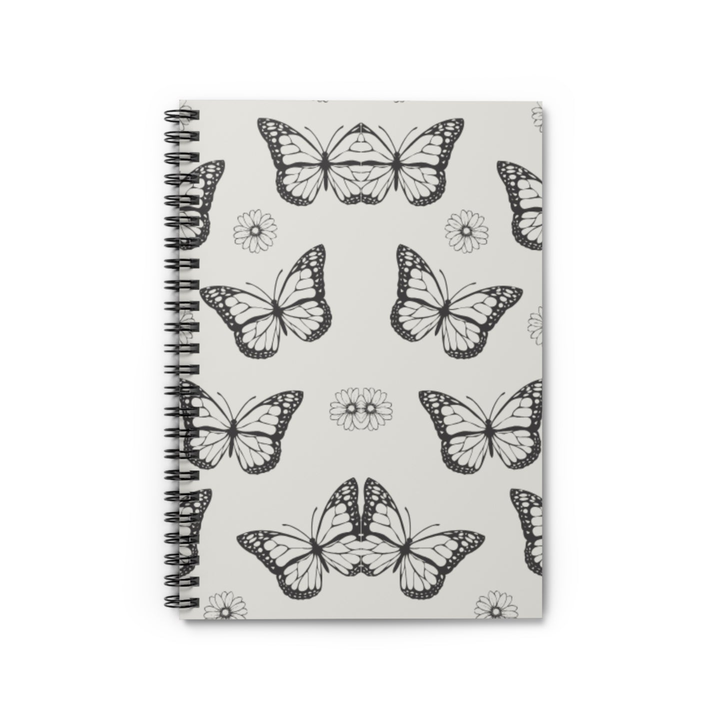 Butterfly Spiral Notebook