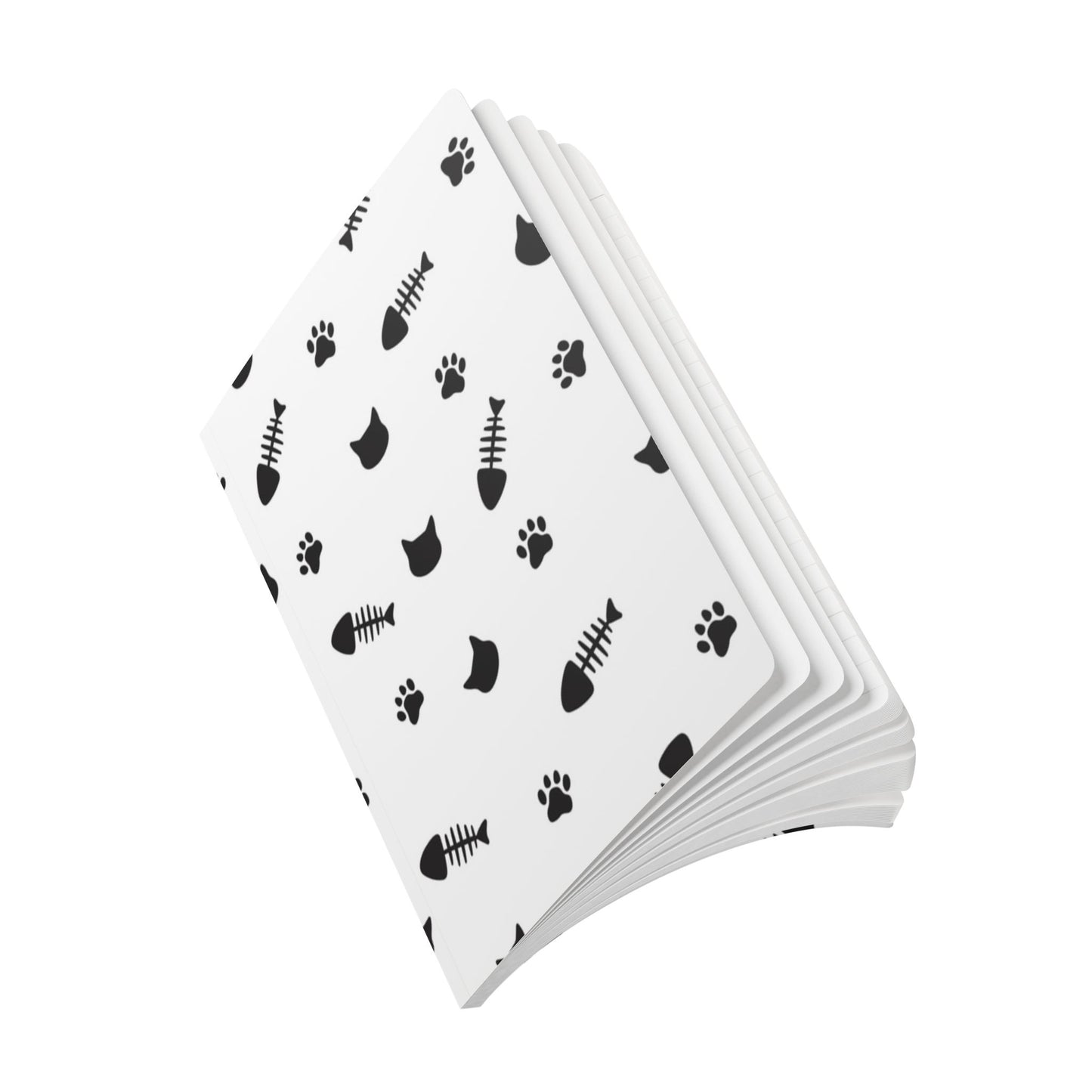Cat and bone Softcover Journal