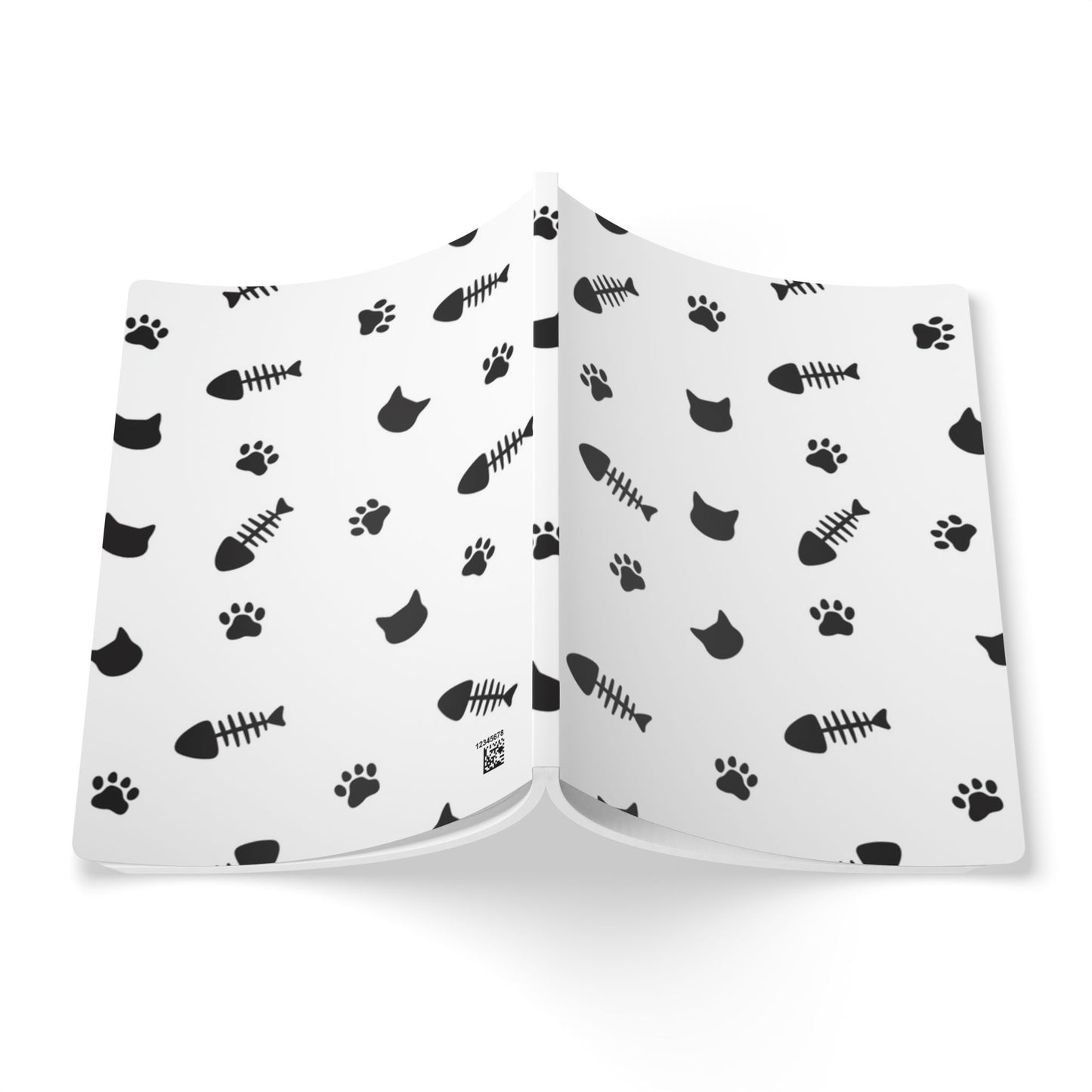 Cat and bone Softcover Journal