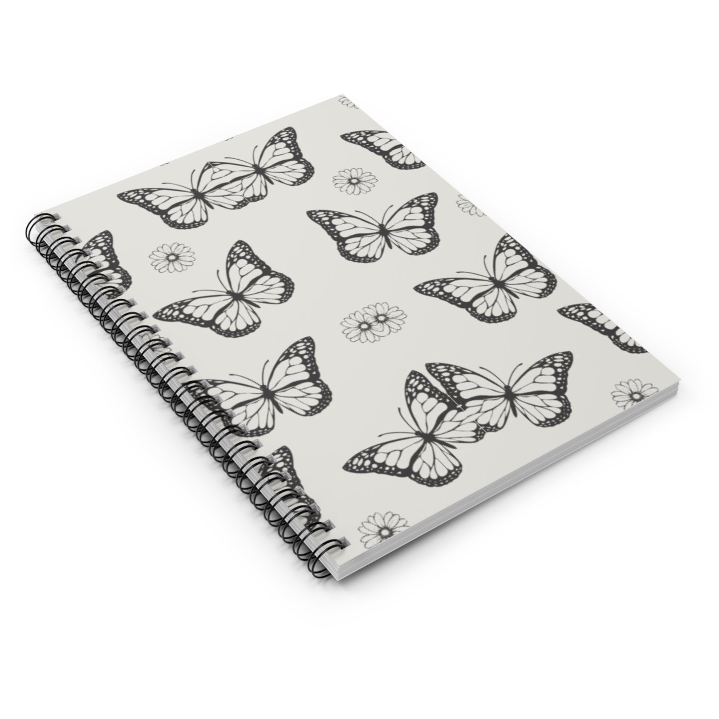 Butterfly Spiral Notebook